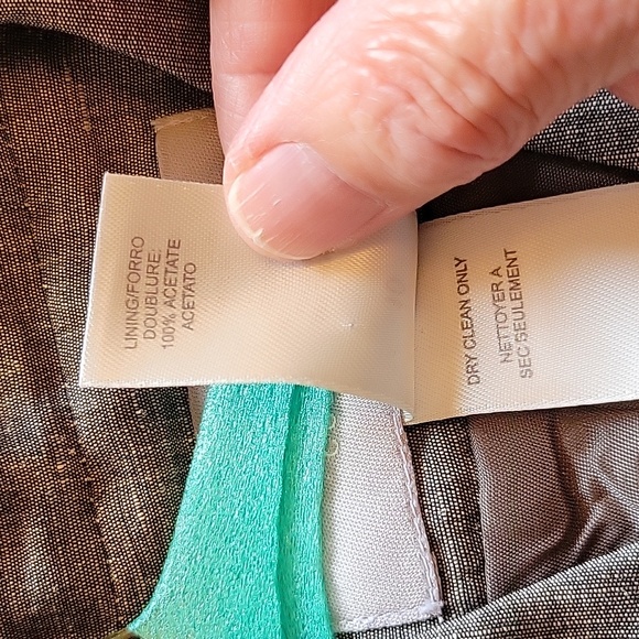 Liz Claiborne vtg linen blend pants Suit - Picture 8 of 12